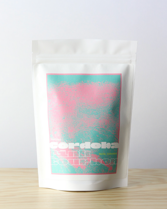 coffee beans - pink bourbon by ildefonso córdoba from huila, colombia 250g